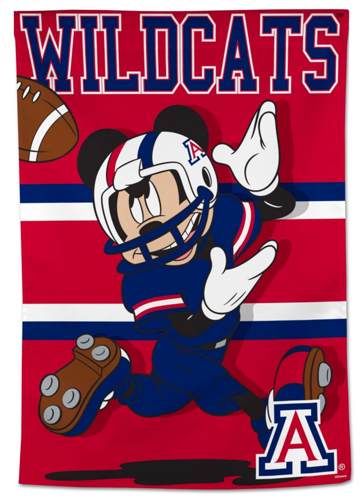 Arizona Wildcats Mickey Mouse Banner heartlandflags