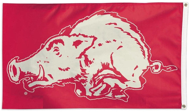 Arkansas Razorbacks Flag 3x5 College Vault Retro Logo heartlandflags