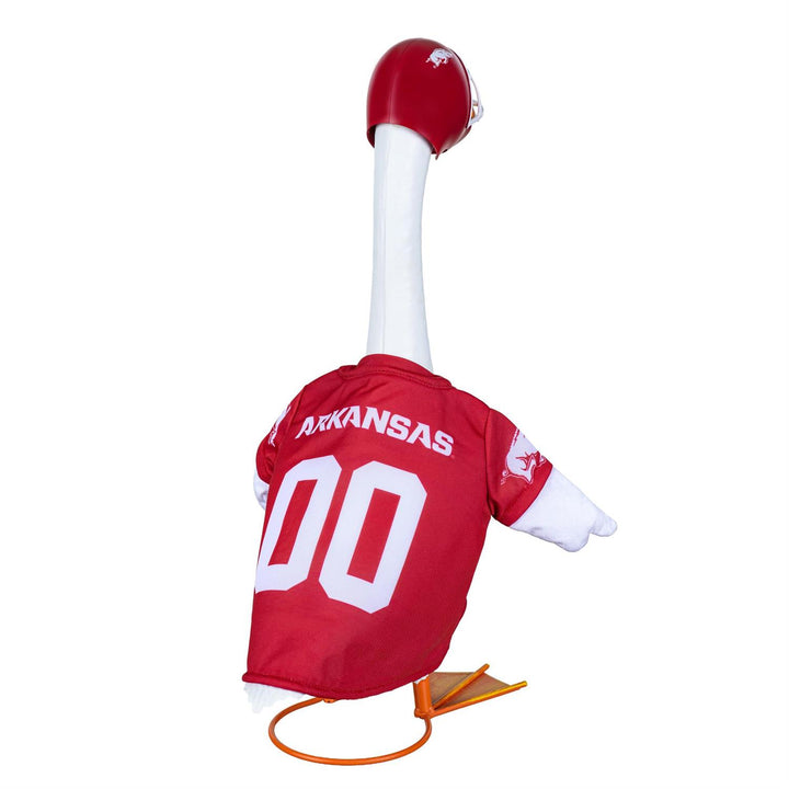 Arkansas Razorbacks Football Porch Goose Outfit for 21-Inch Goose heartlandflags