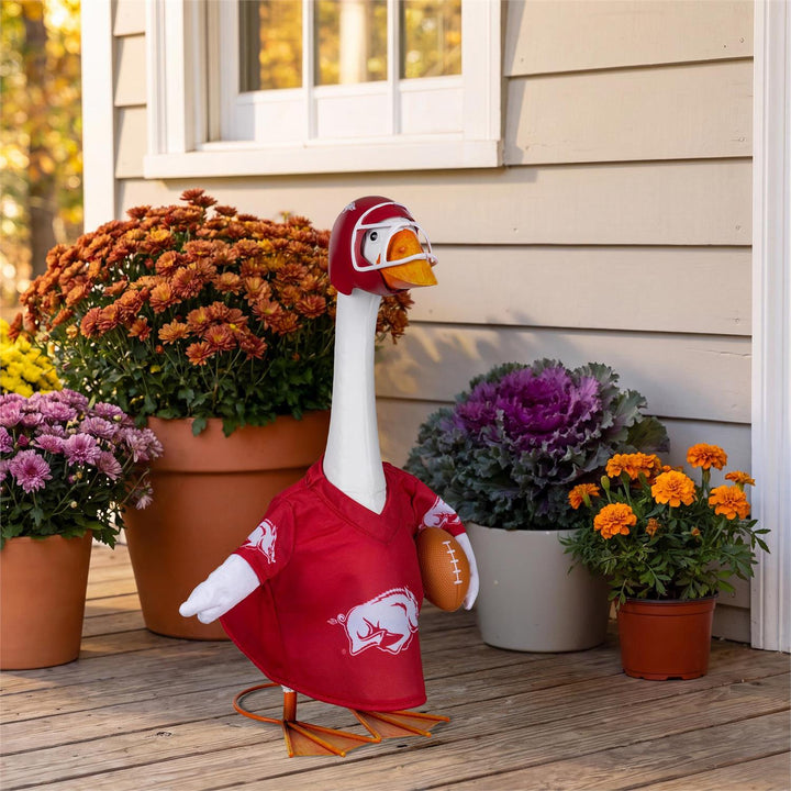 Arkansas Razorbacks Football Porch Goose Outfit for 21-Inch Goose heartlandflags
