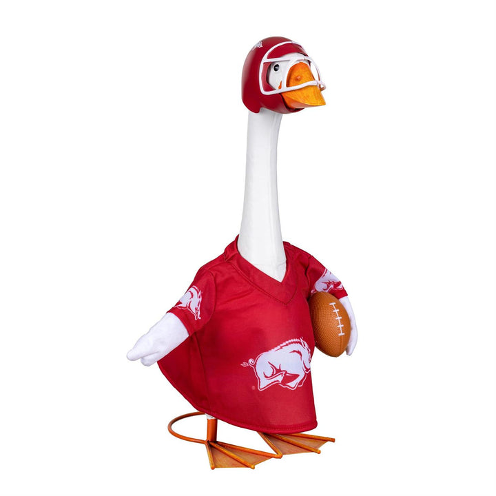 Arkansas Razorbacks Football Porch Goose Outfit for 21-Inch Goose heartlandflags