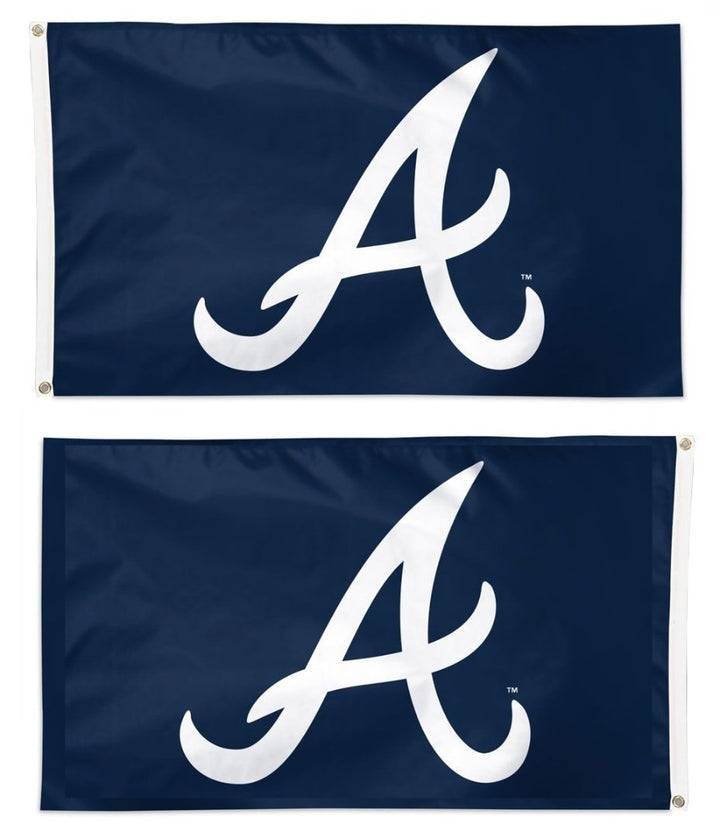 Atlanta Braves Flag 3x5 A Logo 2 Sided heartlandflags