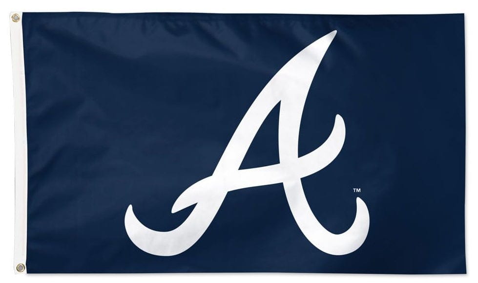 Atlanta Braves Flag 3x5 A Logo 2 Sided heartlandflags