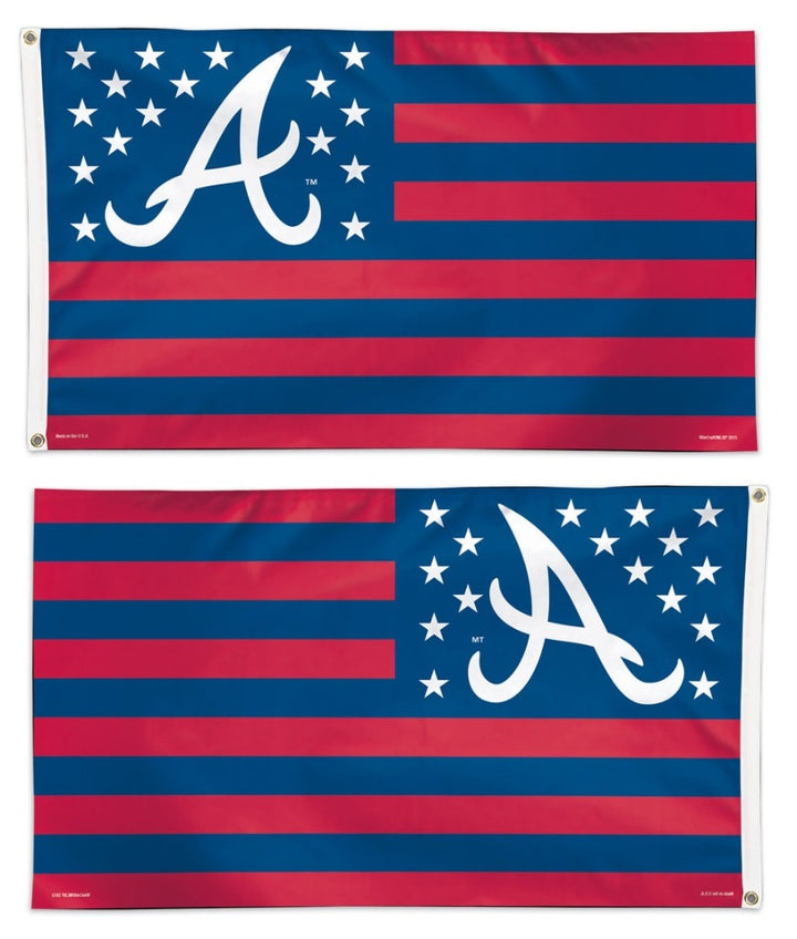 Atlanta Braves Flag 3x5 Americana Patriotic heartlandflags