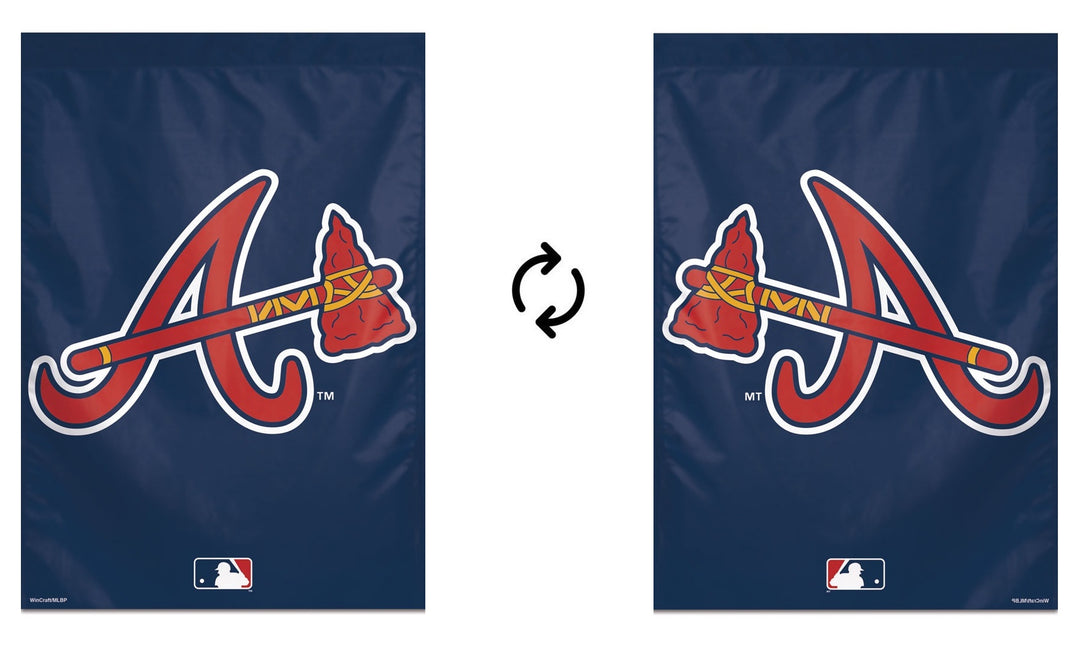 Atlanta Braves Flag Vertical House Banner heartlandflags