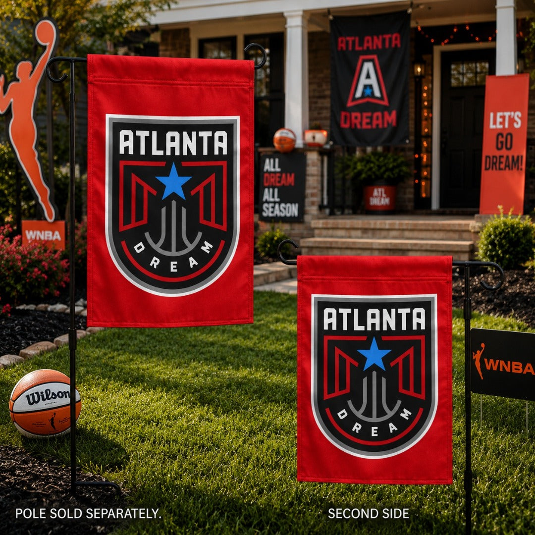 Atlanta Dream Garden Flag 2 Sided heartlandflags