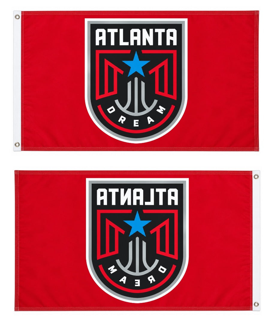 Atlanta Dream Red 3x5 Flag heartlandflags