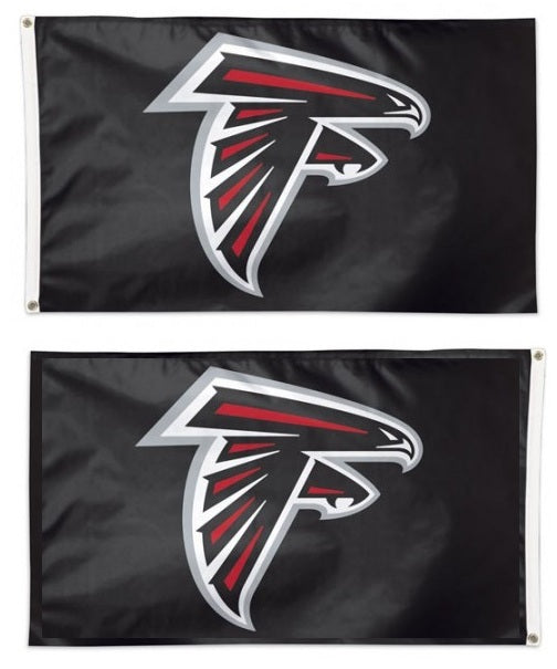 Atlanta Falcons 2 Sided Black 3x5 Flag heartlandflags
