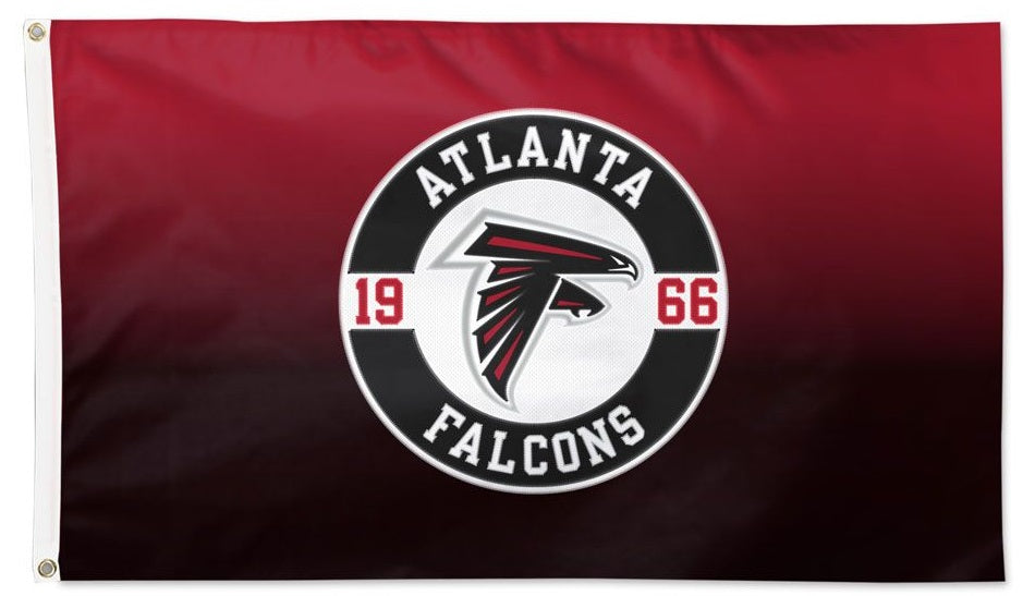 Atlanta Falcons Applique Flag 2 Sided heartlandflags