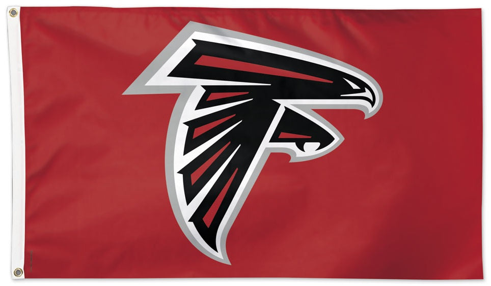 Atlanta Falcons Flag 3x5 Logo Red heartlandflags