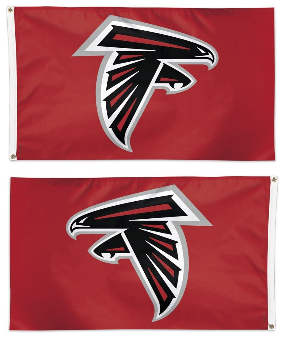 Atlanta Falcons Flag 3x5 Logo Red heartlandflags