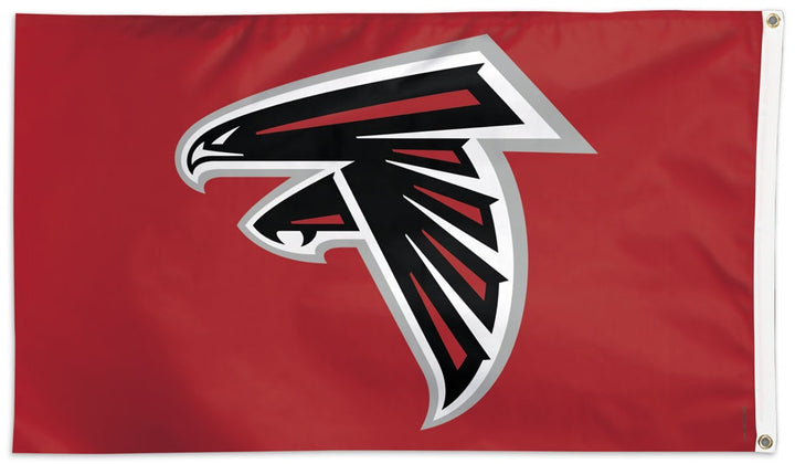 Atlanta Falcons Flag 3x5 Logo Red heartlandflags