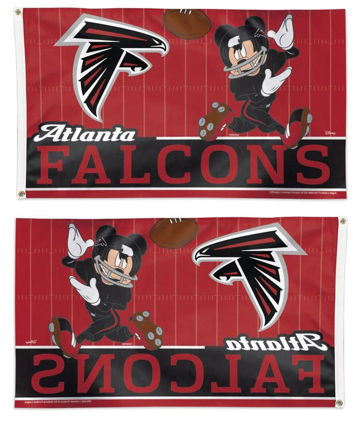 Atlanta Falcons Flag 3x5 Mickey Mouse Football heartlandflags