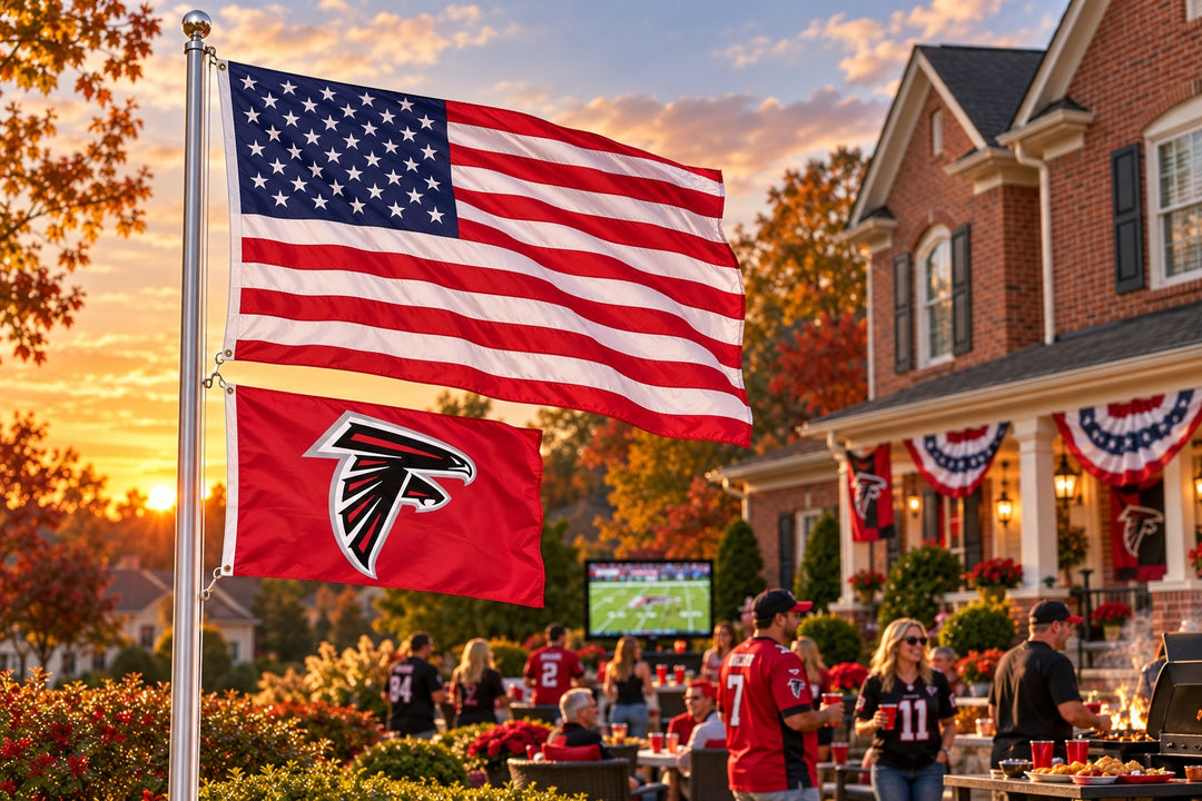 Atlanta Falcons Red 3x5 Flag heartlandflags