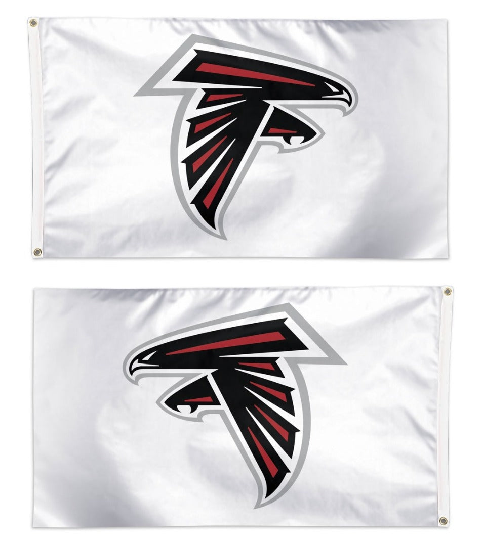 Atlanta Falcons White 3x5 Flag heartlandflags