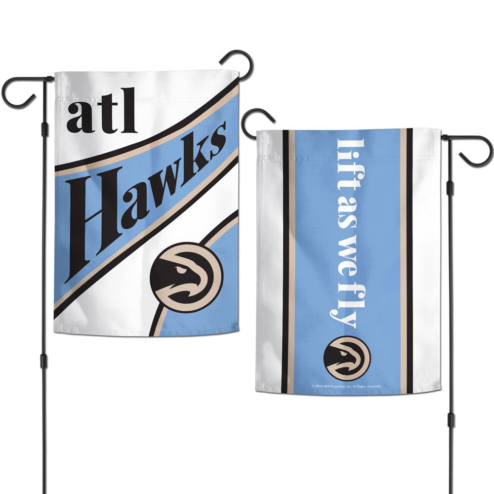 Atlanta Hawks City Garden Flag 2 Sided heartlandflags