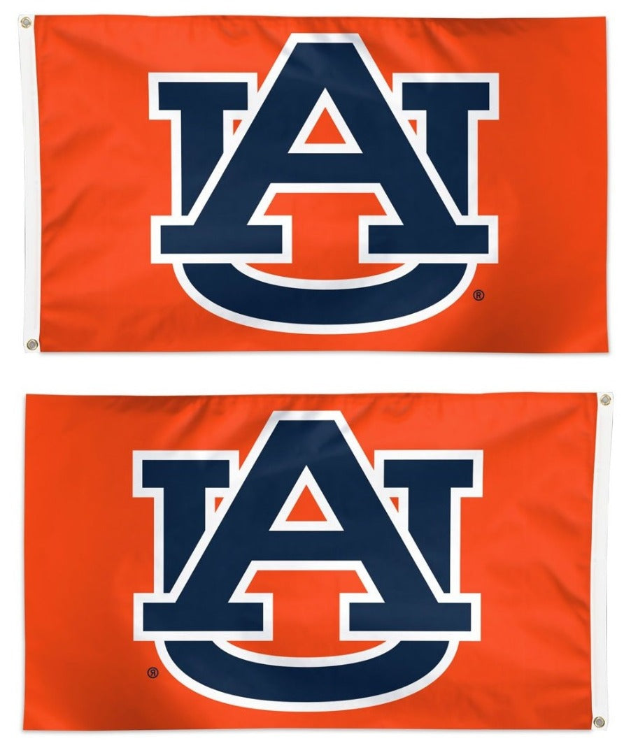 Auburn Tigers Flag 3x5 Orange AU Logo heartlandflags