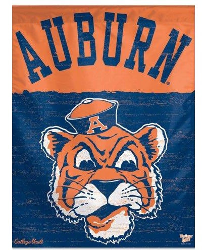 Auburn War Tigers Flag Aubie Logo Vault Banner heartlandflags