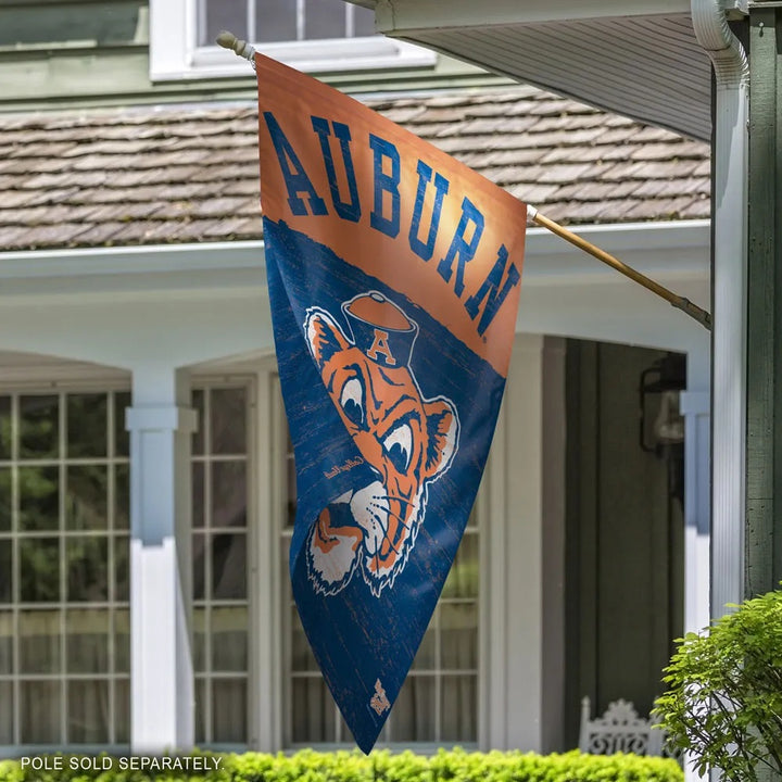 Auburn War Tigers Flag Aubie Logo Vault Banner heartlandflags