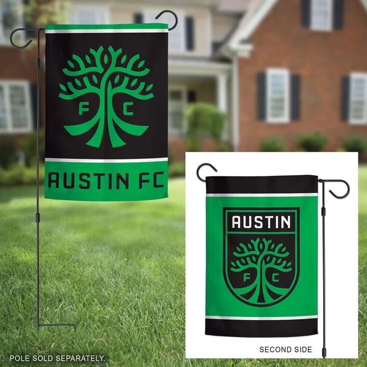 Austin FC 2 Sided Garden Flag heartlandflags