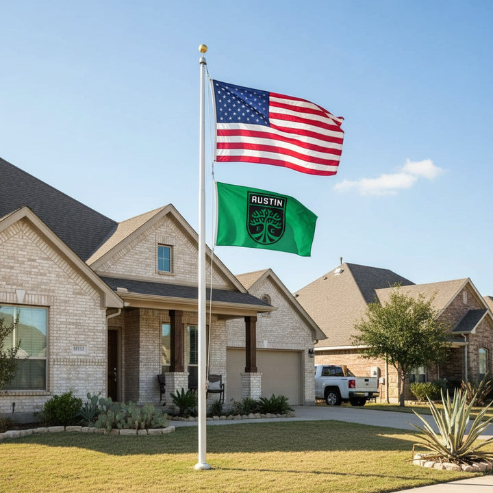 Austin FC 3x5 Flag 2 Sided heartlandflags