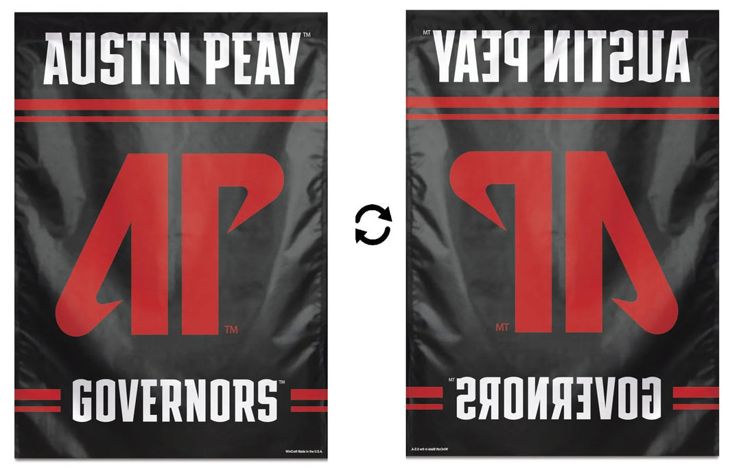 Austin Peay Governors Black Banner Flag heartlandflags
