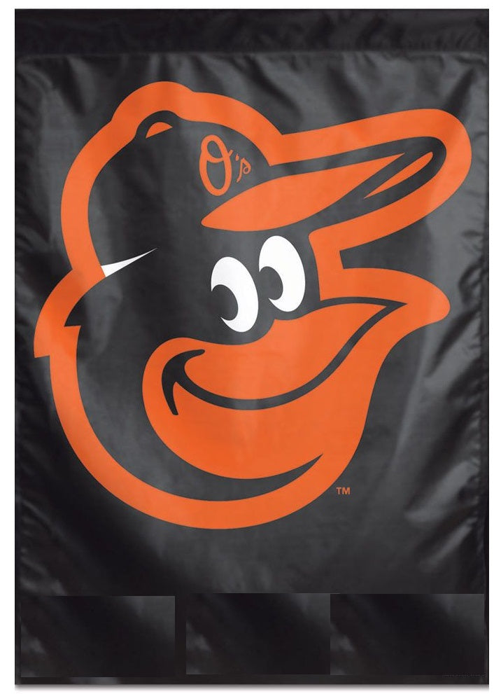 Baltimore Orioles 2 Sided Black Banner heartlandflags