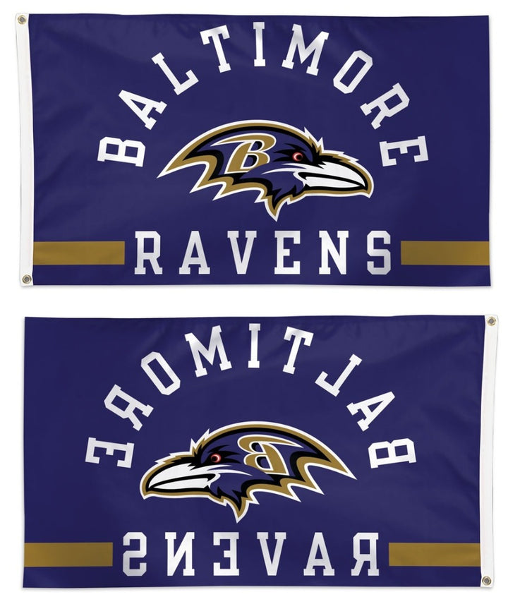 Baltimore Ravens 3x5 Flag - Official NFL Team Banner heartlandflags