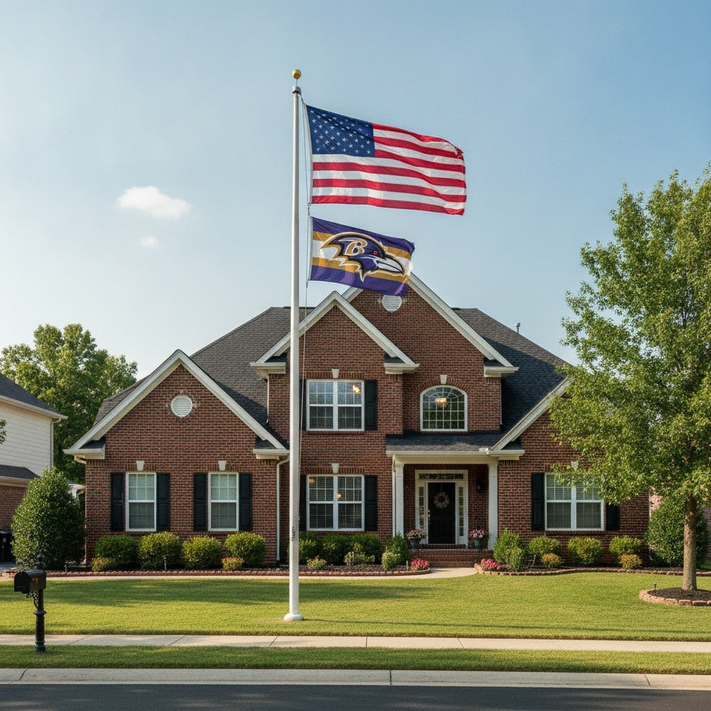 Baltimore Ravens Color Rush 3x5 Flag heartlandflags