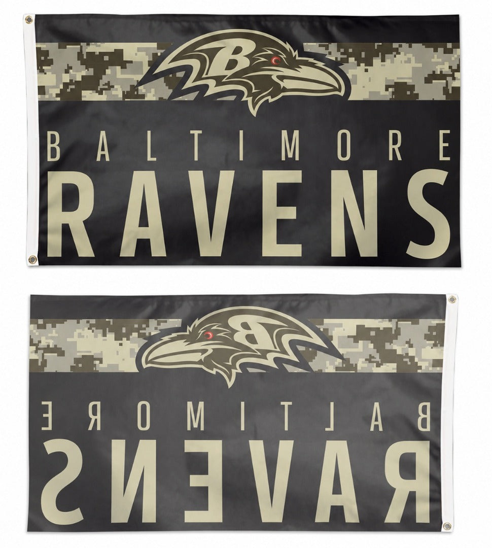 Baltimore Ravens Flag 3x5 Digi Camo heartlandflags