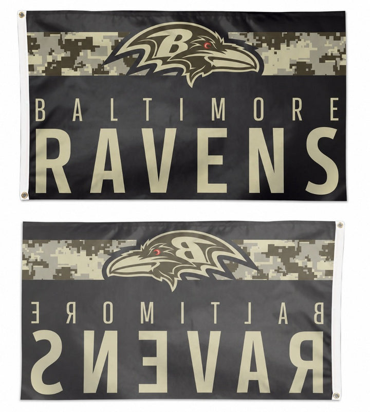 Baltimore Ravens Flag 3x5 Digi Camo heartlandflags