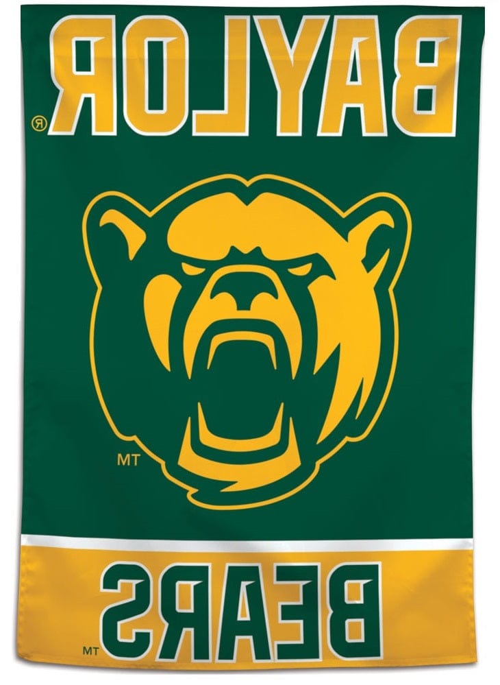 Baylor Bears Banner Vertical Flag heartlandflags