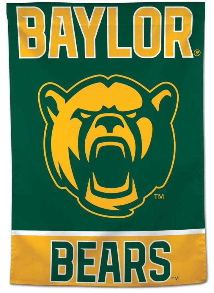 Baylor Bears Banner Vertical Flag heartlandflags