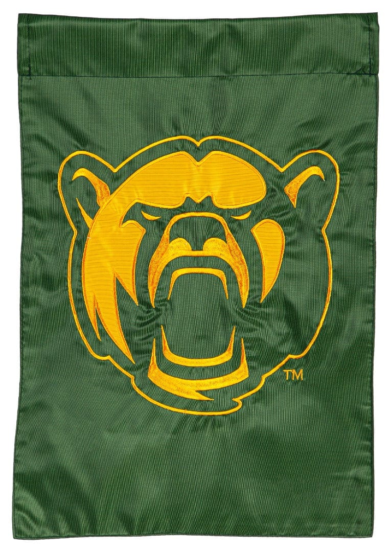 Baylor Bears Garden Flag 2 Sided Applique Logo heartlandflags