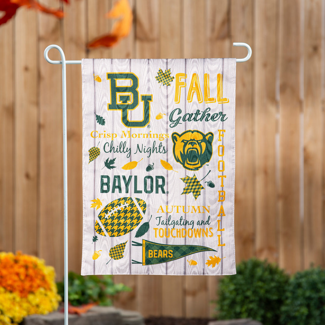 Baylor Fall 2 Sided Garden Flag heartlandflags