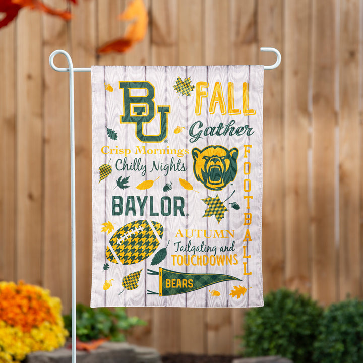Baylor Fall 2 Sided Garden Flag heartlandflags