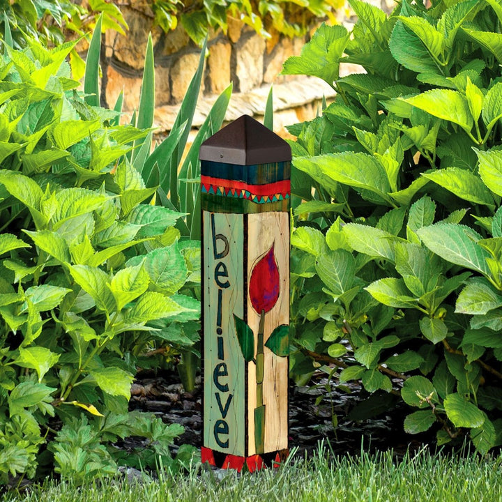 Believe Art Pole 20 Inches Tall Memorial heartlandflags