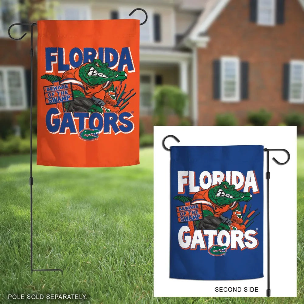 Beware of the Swamp 2 Sided Garden Flag heartlandflags