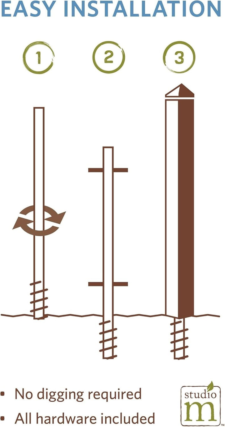 Big Blessings 60 Inch Art Pole heartlandflags