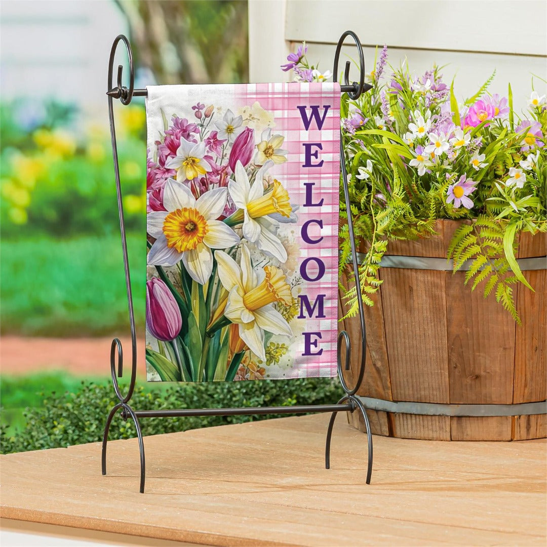 Blooming Buttercups 2 Sided Garden Flag heartlandflags