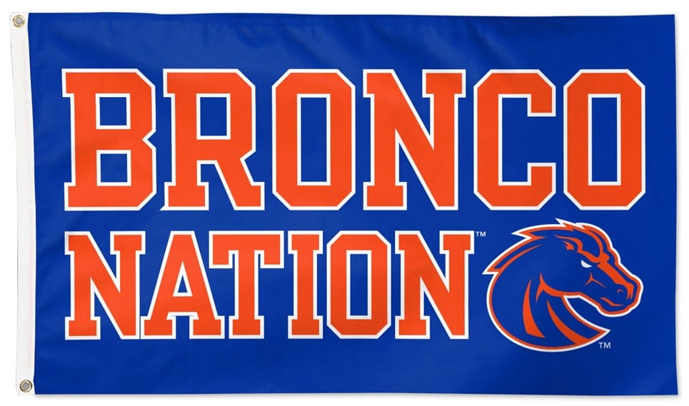 Boise State Flag 3x5 Bronco Nation heartlandflags