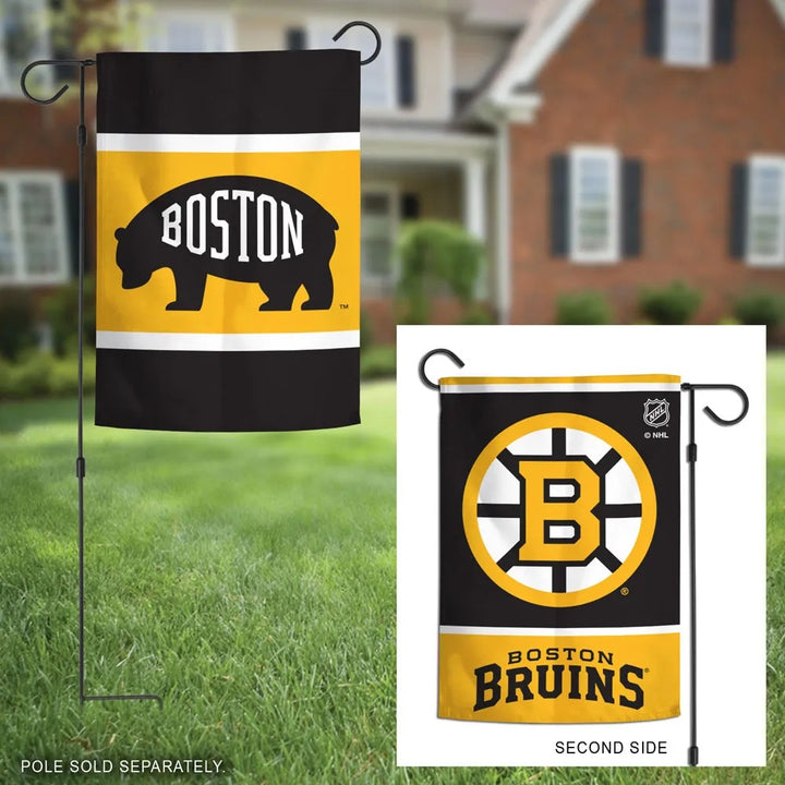 Boston Bruins 2 Sided NHL Garden Flag heartlandflags