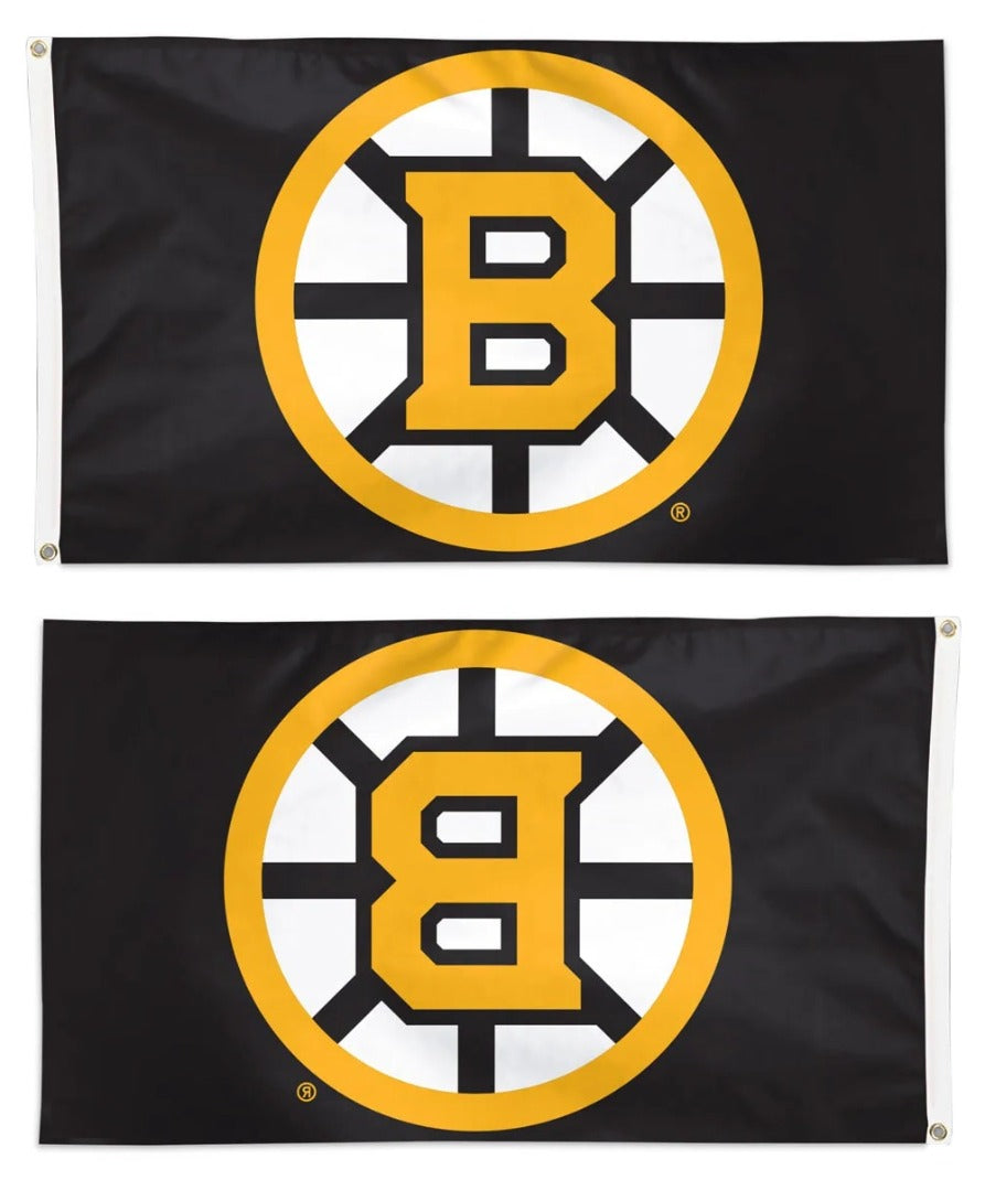 Boston Bruins Black 3x5 Flag
