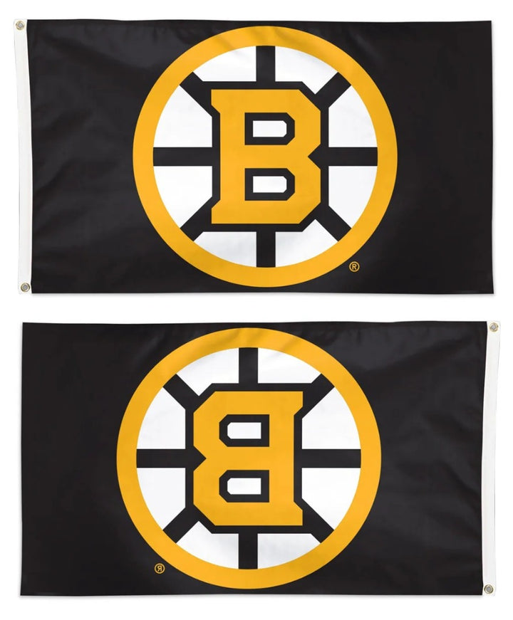 Boston Bruins Black 3x5 Flag