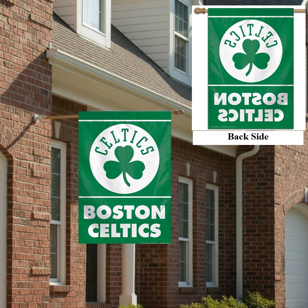 Boston Celtics Banner Vertical Flag heartlandflags