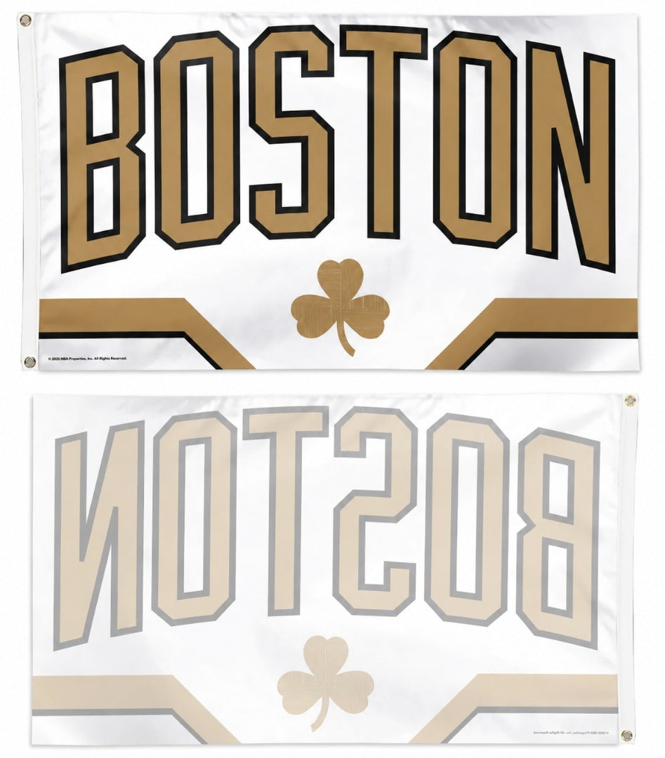 Boston Celtics City Edition 3x5 Flag heartlandflags