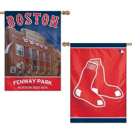 Boston Red Sox Banner 2 Sided heartlandflags