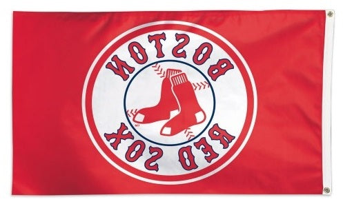 Boston Red Sox Flag 3x5 Red Logo heartlandflags