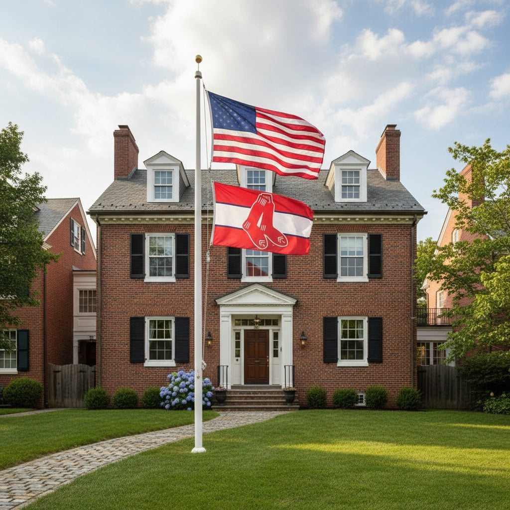 Boston Red Sox Flag 3x5 Retro Vintage Throwback heartlandflags