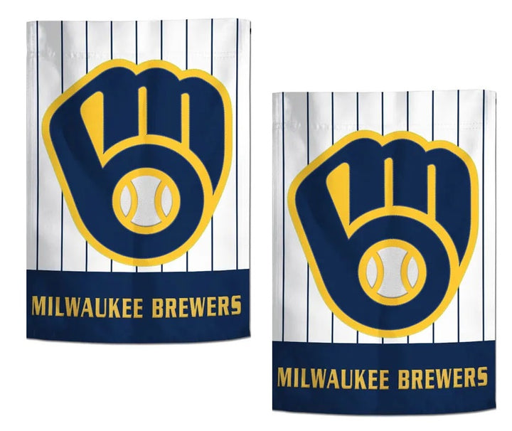Brewers Embroidered 2 Sided Garden Flag heartlandflags